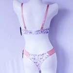 New design female bra set lingerie